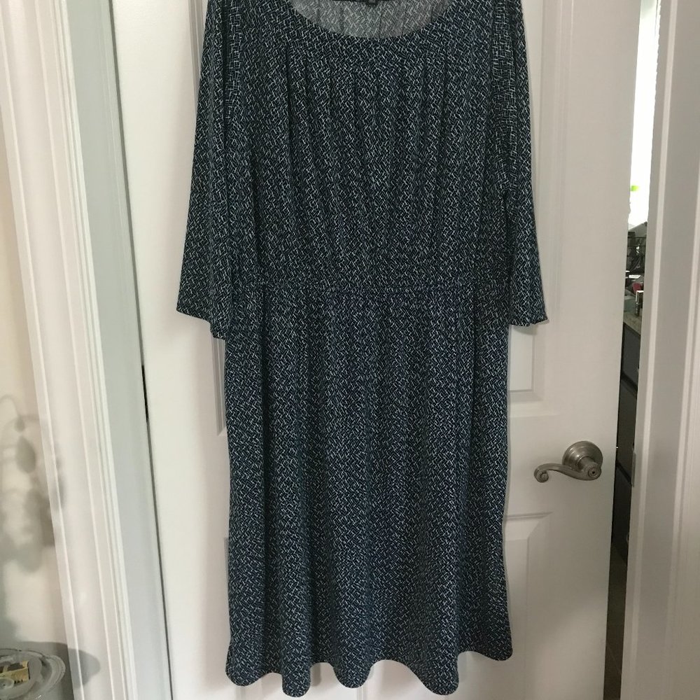 Extremely versatile & comfortable Land's End dress sz 20W
